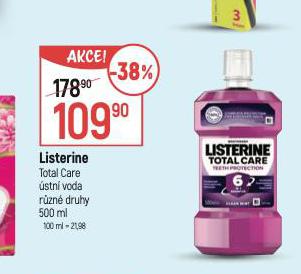 LISTERINE STN VODA