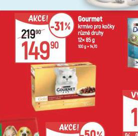 GOURMET KRMIVO PRO KOKY