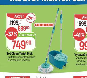 SET CLEAN TWIST DISK