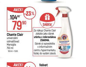 CHANTECLAIR UNIVERZLN ISTI A ODMAOVA