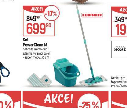 SET POWERCLEAN M