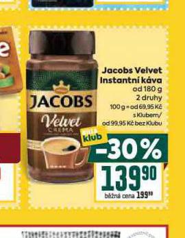 JACOBS VELVET INSTANTN KVA