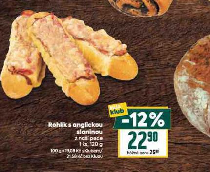 ROHLK S ANGLICKOU SLANINOU