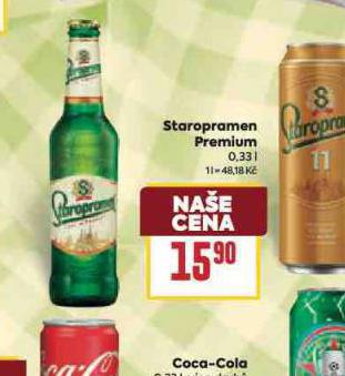 PIVO STAROPRAMEN PREMIUM