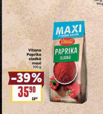 VITANA PAPRIKA SLADK MAXI