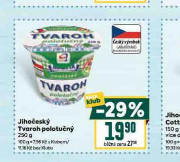 JIHOESK TVAROH POLOTUN
