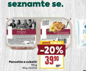 PANCETTA A CUBETTI