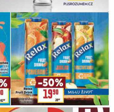 RELAX FRUIT DRINK