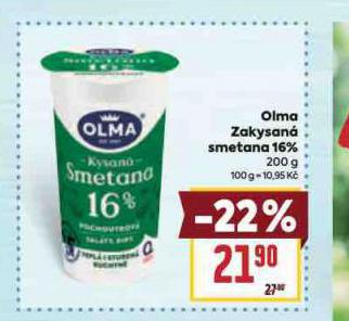 OLMA ZAKYSAN SMETANA 16%