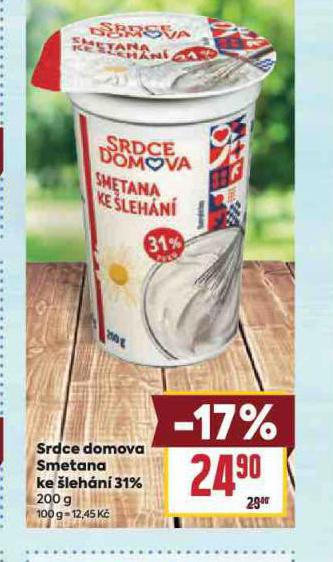 SMETANA KE LEHN 31%