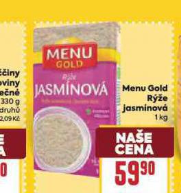 MENU GOLD RݎE JASMNOV