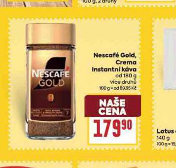 NESCAF GOLD, CREMA INSTANTN KVA