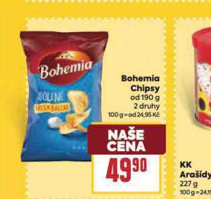 BOHEMIA CHIPSY