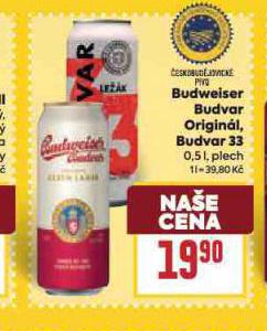 PIVO BUDVAR 33