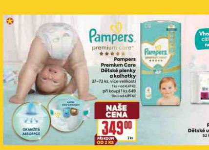 PAMPERS DTSK PLENKY