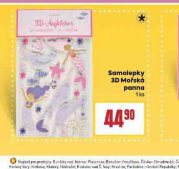 SAMOLPEKY 3D MOSK PANNA