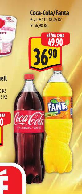 COCA COLA, FANTA