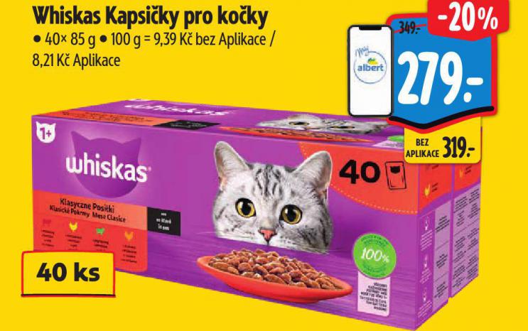 WHISKAS KAPSIKY PRO KOKY