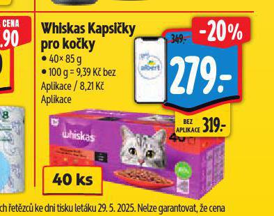 WHISKAS KAPSIKY PRO KOKY