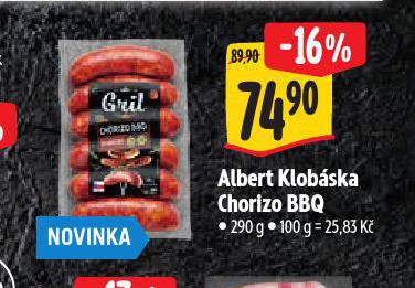 KLOBSA CHORIZO BBQ
