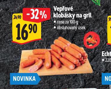 VEPOV KLOBSKY NA GRIL