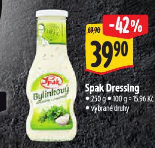 SPAK DRESSING