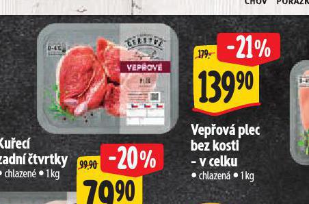 VEPOV PLEC BEZ KOSTI