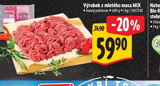VROBEK Z MLETHO MASA MIX