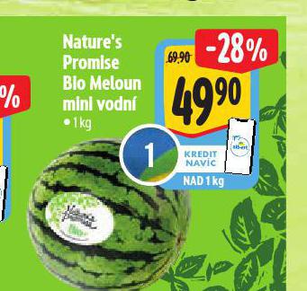 BIO MELOUN MINI VODN