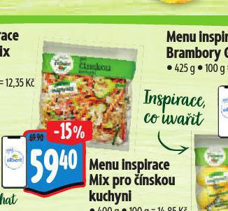 MENU INSPIRACE MIX PRO NSKOU KUCHYNI