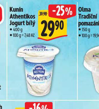KUNN ANTHENTIKOS JOGURT BL