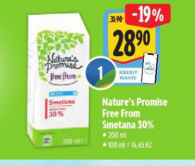 FREE FROM SMETANA 30%