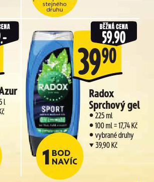 RADOX SPRCHOV GEL