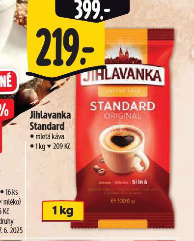 JIHLAVANKA STANDARD MLET KVA