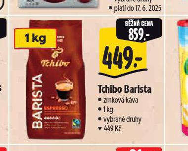 TCHIBO BARISTA ZRNKOV KVA