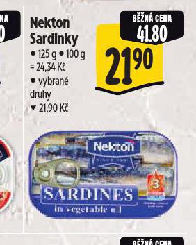 NEKTON SARDINKY