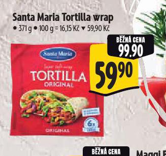 SANTA MARIA TORTILLA WRAP