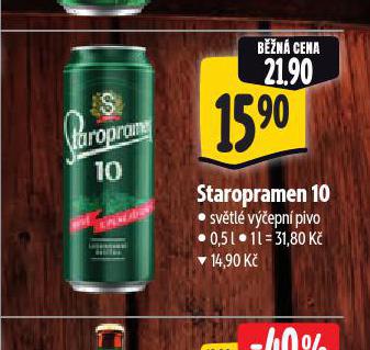 PIVO STAROPRAMEN 10
