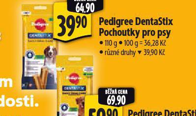 PEDIGREE DENTLN POCHOUTKY PRO PSY