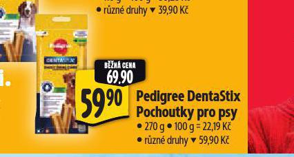 PEDIGREE DENTASTIX POCHOUTKY PRO PSY