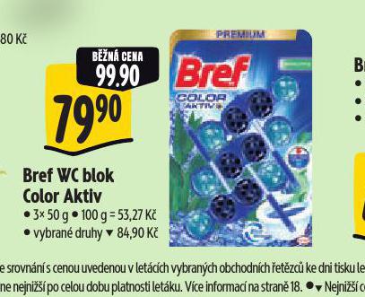 BREF WC BLOK COLOR AKTIV