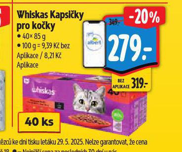 WHISKAS KAPSIKY PRO KOKY