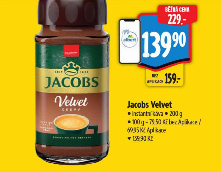 JACOBS VELVET INSTANTN KVA