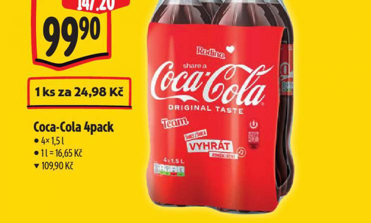 COCA COLA 4PACK