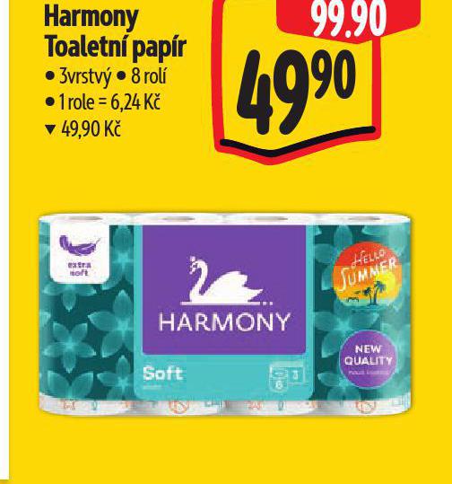 HARMONY TOALETN PAPR