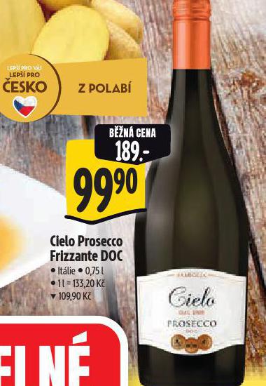 CIELO PROSECCO FRIZZANTE DOC