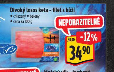 DIVOK LOSOS KETA - FILET S Kَ