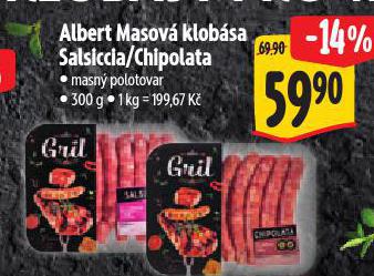 MASOV KLOBSA SALSICCIA / CHIPOLATA