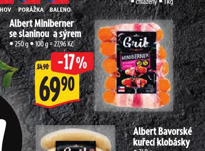 MINIBERNER SE SLANINOU A SREM