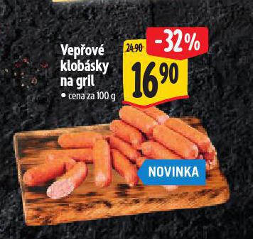 VEPOV KLOBSKY NA GRIL